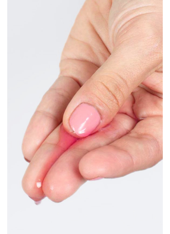2 en 1 Lubrifiant et huile de massage cerise chauffant